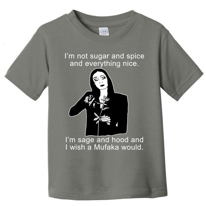 I'm Not Sugar And Spice Funny Meme Toddler T-Shirt