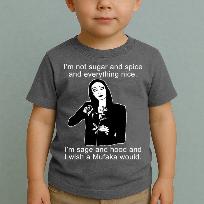 I'm Not Sugar And Spice Funny Meme Toddler T-Shirt