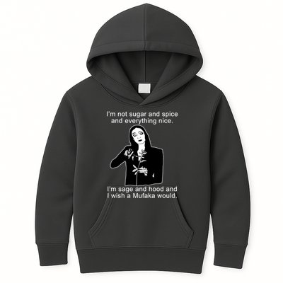 I'm Not Sugar And Spice Funny Meme Kids Hoodie