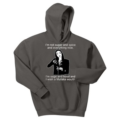 I'm Not Sugar And Spice Funny Meme Kids Hoodie