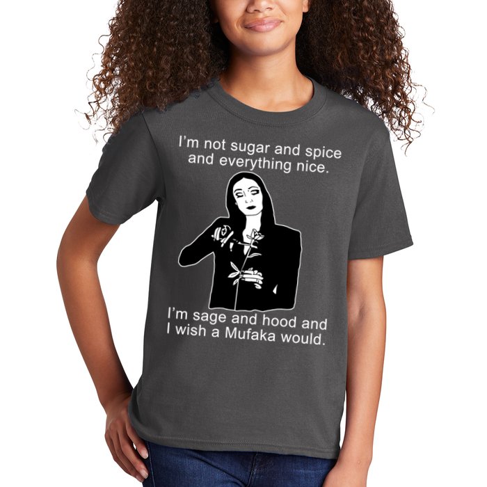 I'm Not Sugar And Spice Funny Meme Kids T-Shirt