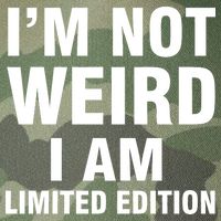 I'm Not Weird I Am Limited Edition Legacy Tie Dye Trucker Hat