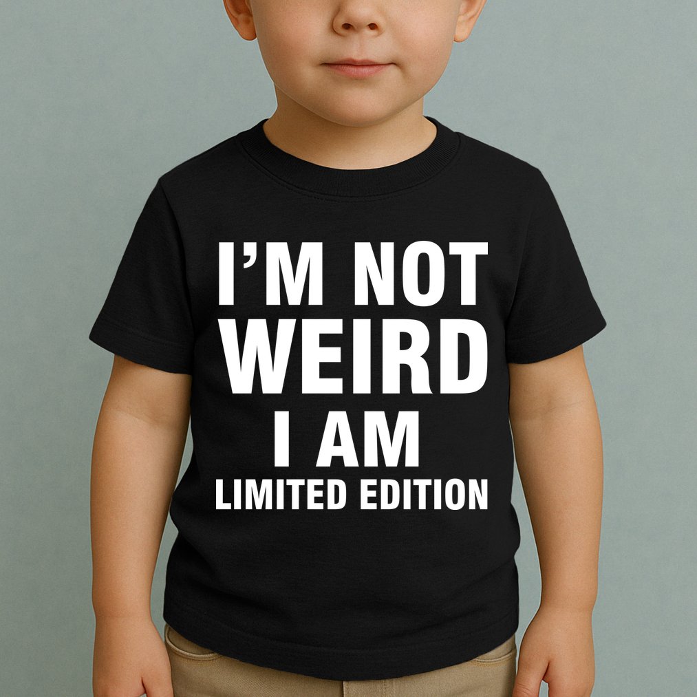 I'm Not Weird I Am Limited Edition Toddler T-Shirt