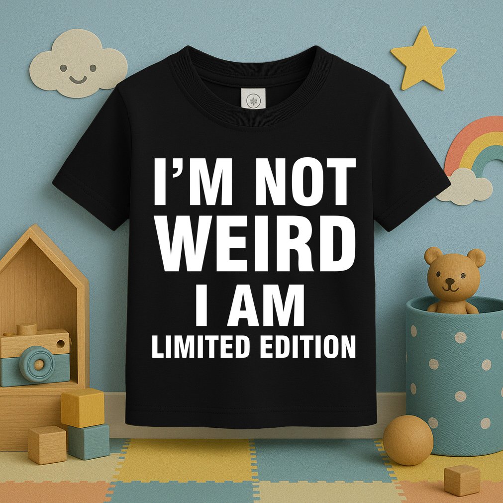 I'm Not Weird I Am Limited Edition Toddler T-Shirt