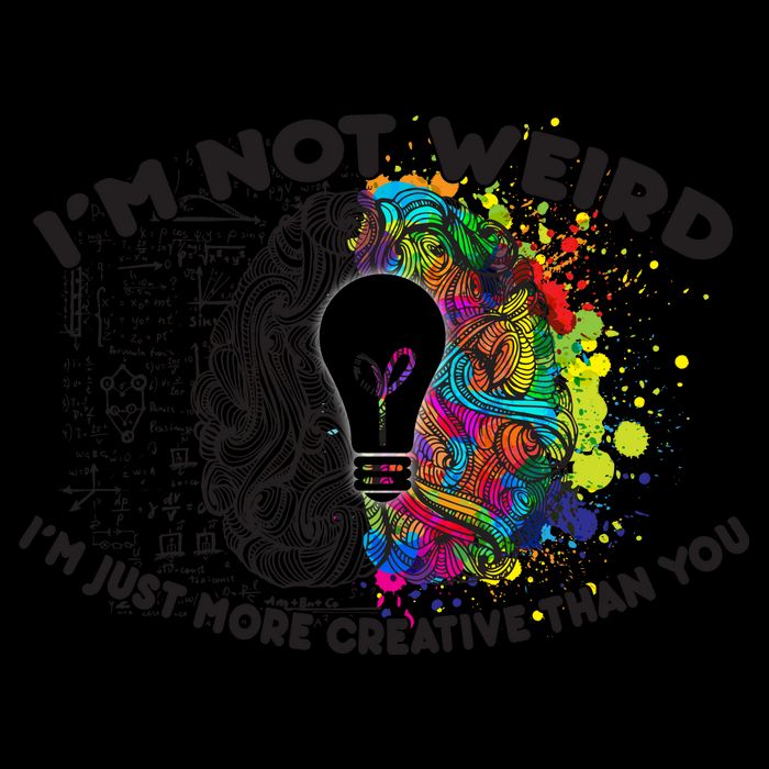 I'm Not Weird I'm Just More Creative Than You 16oz Travel Tumbler
