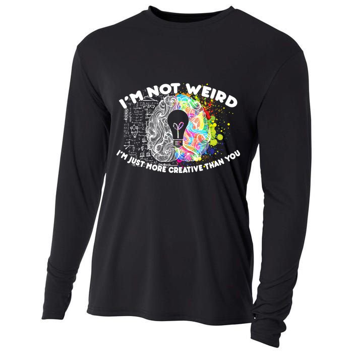 I'm Not Weird I'm Just More Creative Than You Cooling Performance Long Sleeve Crew
