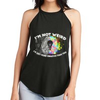 I'm Not Weird I'm Just More Creative Than You Women's Perfect Tri Rocker Tank