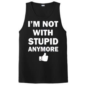 I'm Not With Stupid Anymore PosiCharge Competitor Tank