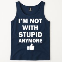 I'm Not With Stupid Anymore Tank Top