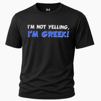 I'm Not Yelling, I'm Greek! Cooling Performance Crew T-Shirt
