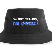 I'm Not Yelling, I'm Greek! Sustainable Bucket Hat