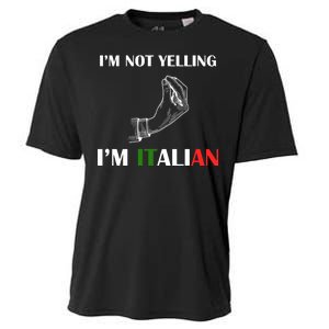 I'm Not Yelling I'm Italian Cooling Performance Crew T-Shirt