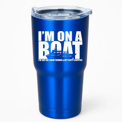 I'm On A Boat Funny Cruise Vacation Tumbler