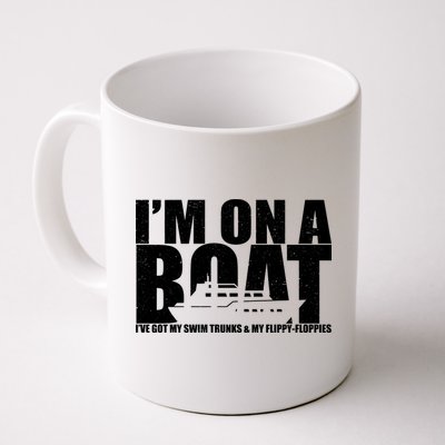 I'm On A Boat Funny Cruise Vacation Coffee Mug