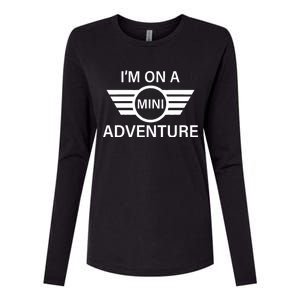 I'm On A Mini Adventure Womens Cotton Relaxed Long Sleeve T-Shirt