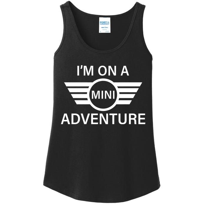 I'm On A Mini Adventure Ladies Essential Tank