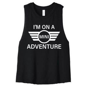 I'm On A Mini Adventure Women's Racerback Cropped Tank