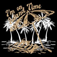 I'm On Island Time Backpack