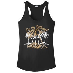 I'm On Island Time Ladies PosiCharge Competitor Racerback Tank