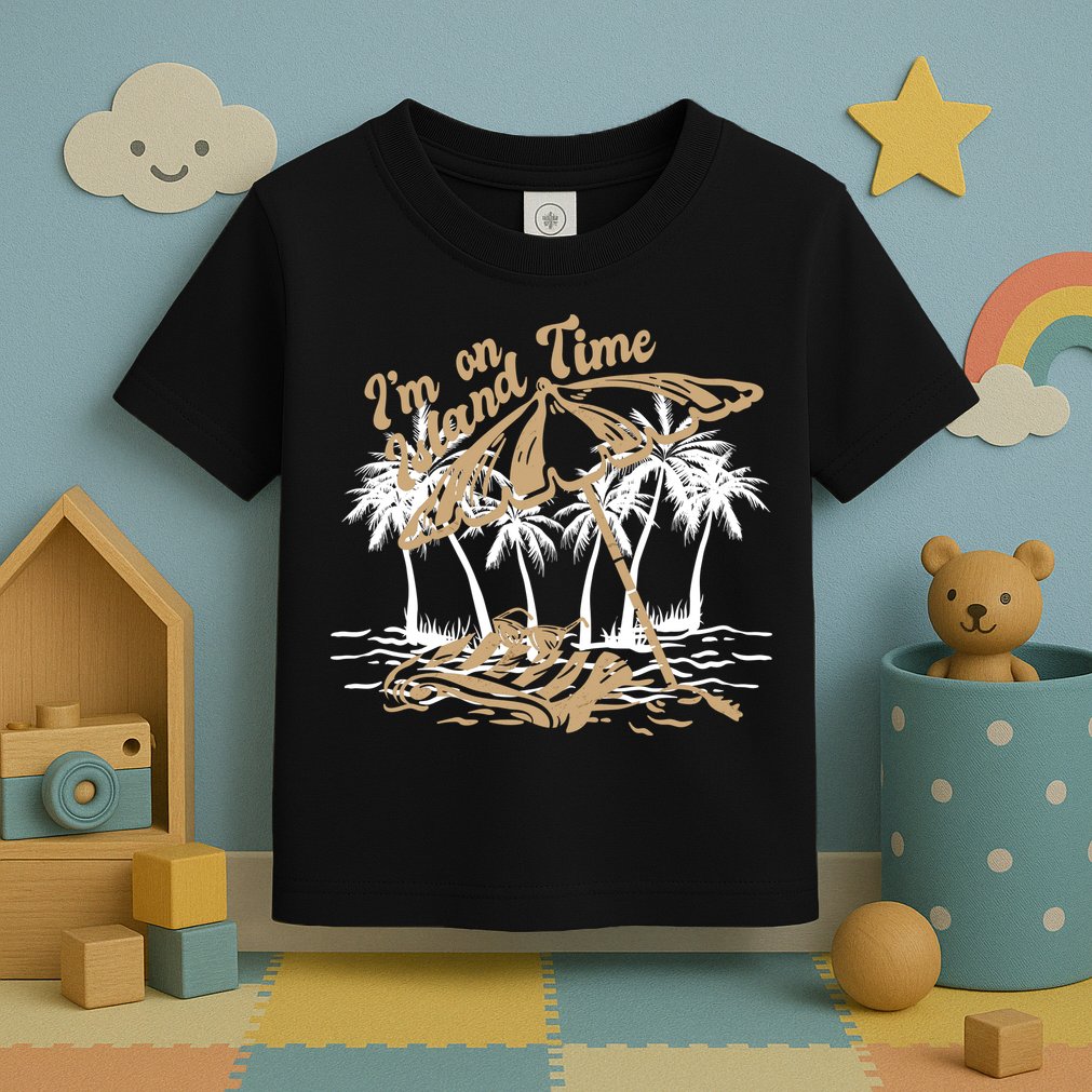 I'm On Island Time Toddler T-Shirt