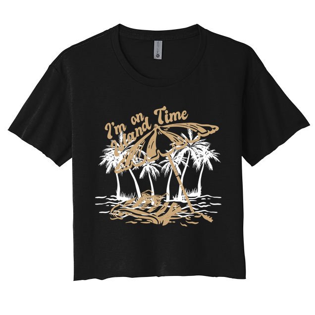 I'm On Island Time Crop Top