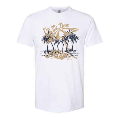 I'm On Island Time Softstyle® CVC T-Shirt