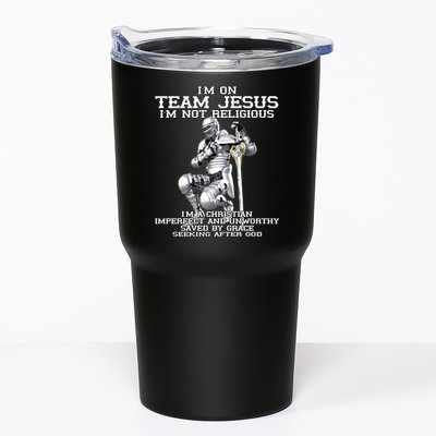 I'm On Team Jesus Tumbler
