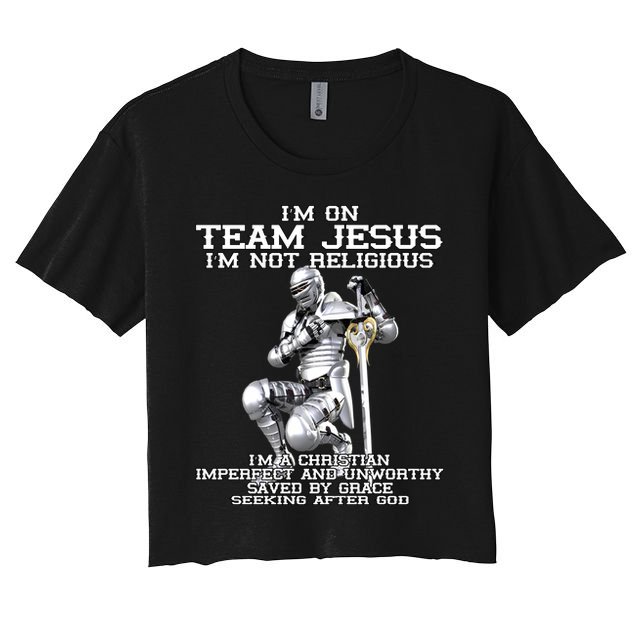 I'm On Team Jesus Crop Top