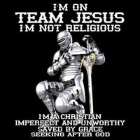 I'm On Team Jesus Kids Long Sleeve Shirt