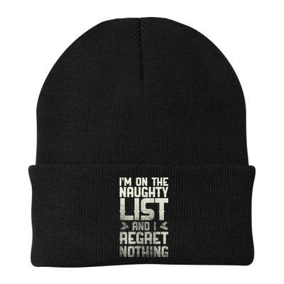 I'm On The Naughty List And I Regret Nothing Beanie