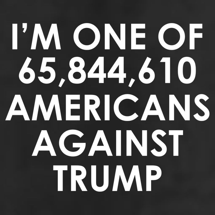 I'm One of the Americans Against Donald Trump 7 Panel Mesh Trucker Snapback Hat