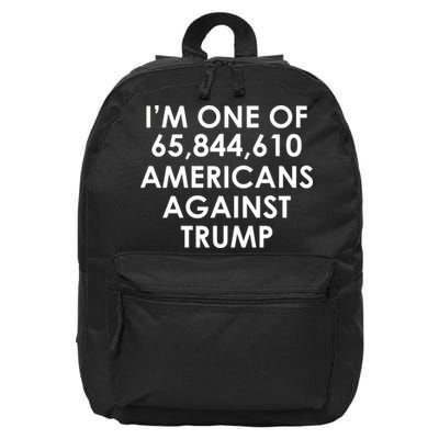 I'm One of the Americans Against Donald Trump 16 in Basic Backpack