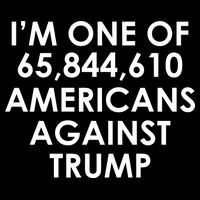 I'm One of the Americans Against Donald Trump Baby Bodysuit