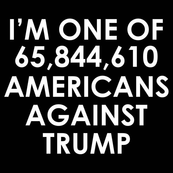 I'm One of the Americans Against Donald Trump Baby Bodysuit