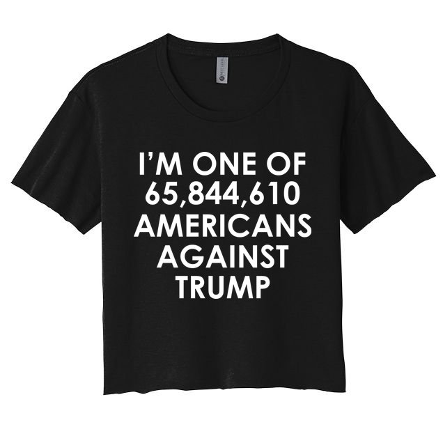 I'm One of the Americans Against Donald Trump Crop Top