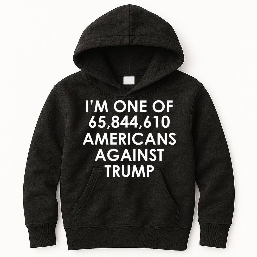 I'm One of the Americans Against Donald Trump Kids Hoodie