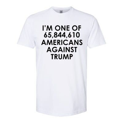 I'm One of the Americans Against Donald Trump Softstyle® CVC T-Shirt