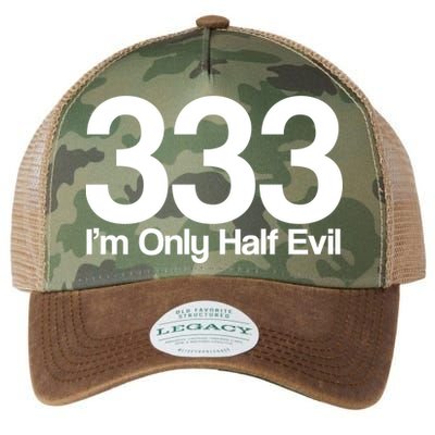 I'm Only Half Evil Legacy Tie Dye Trucker Hat