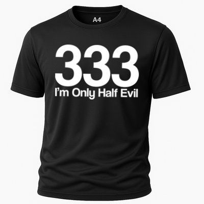I'm Only Half Evil Performance Shirt