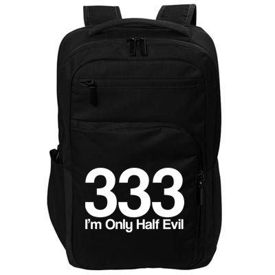 I'm Only Half Evil Impact Tech Backpack