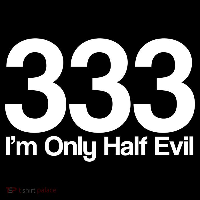 I'm Only Half Evil Button
