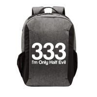 I'm Only Half Evil Vector Backpack