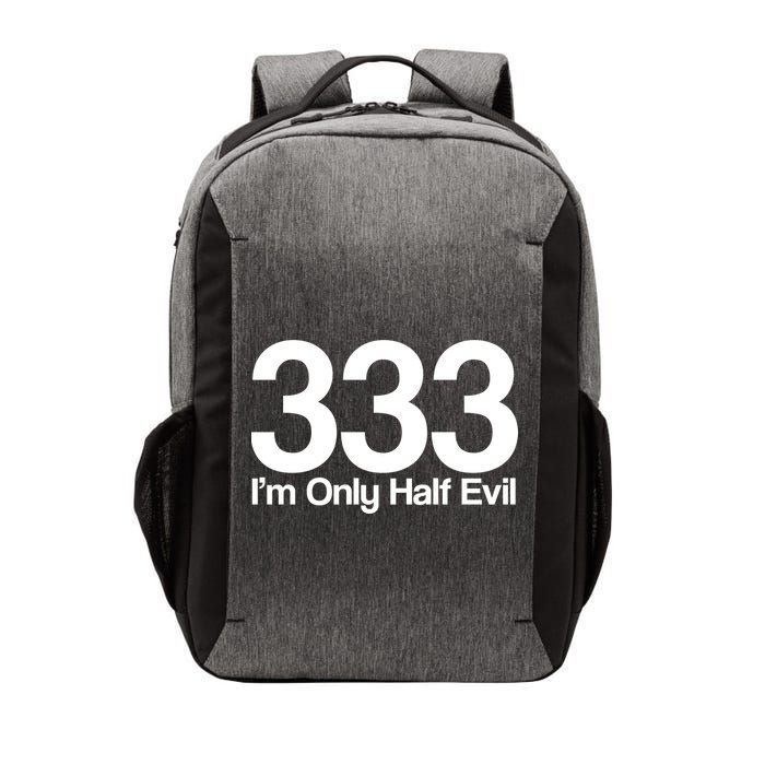 I'm Only Half Evil Vector Backpack