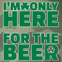 I'm Only Here For The Beer St Patricks Funny Legacy Tie Dye Trucker Hat