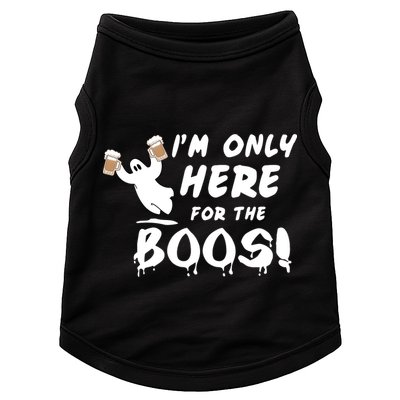 I'm Only here For The Boos! Ghost Doggie Tank