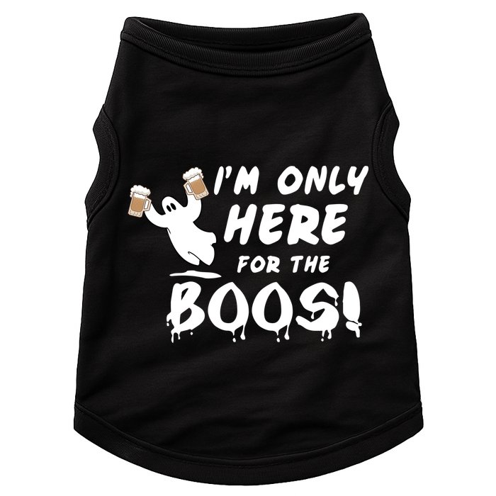 I'm Only here For The Boos! Ghost Doggie Tank
