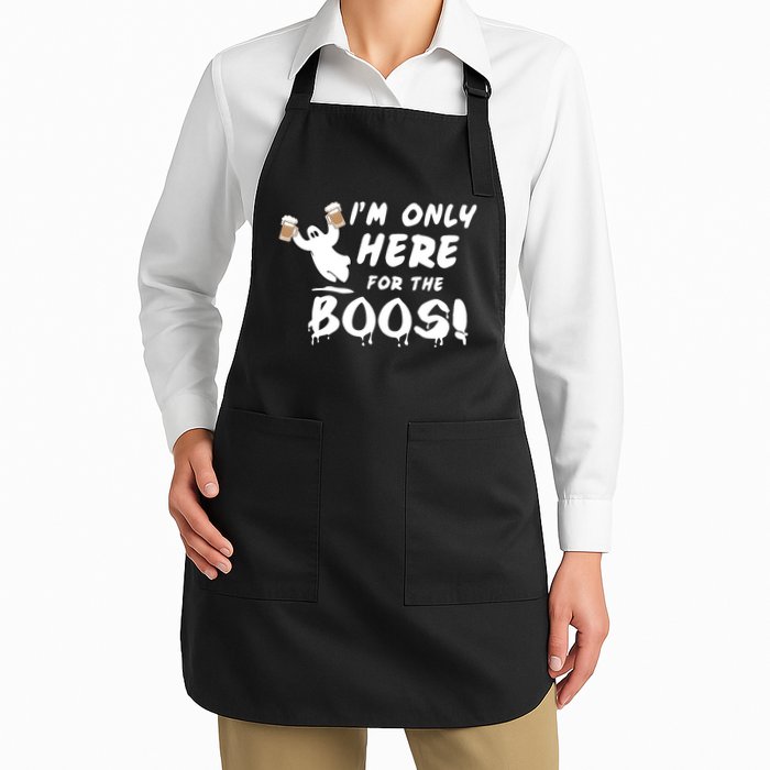 I'm Only here For The Boos! Ghost Apron