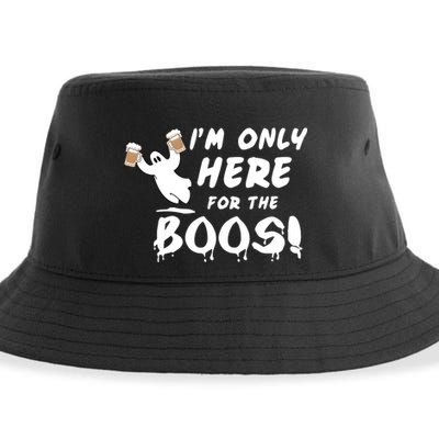 I'm Only here For The Boos! Ghost Sustainable Bucket Hat