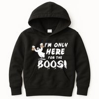 I'm Only here For The Boos! Ghost Kids Hoodie