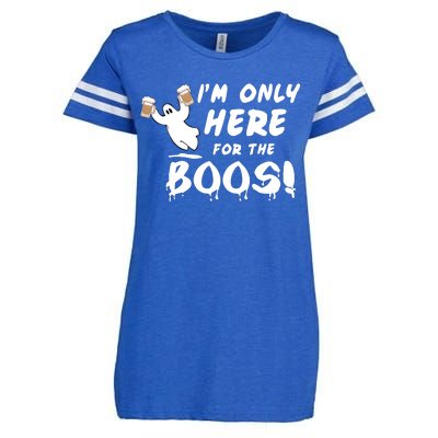 I'm Only here For The Boos! Ghost Enza Ladies Jersey Football T-Shirt